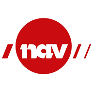 NAV - Logotipo de la Administracin Noruega de Trabajo y Bienestar Social